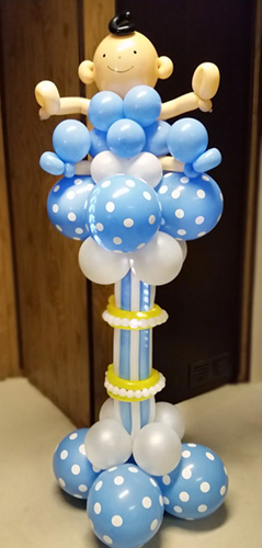 It's a boy celebration column