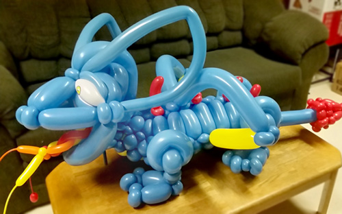 Creative artwork for Vancouver balloon delivery